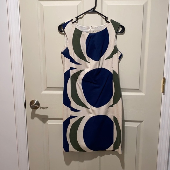 Tabitha by Anthropologie Women’s Mod Circle Shift Sheath Dress EUC Size 4 - Picture 2 of 4